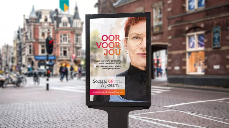 Sociaal Wijkteams Haarlem Zandvoort ontwerp design huisstijl campagne